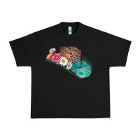 Black cowboy hat Urban Heavy Tee - AdoDesignShop