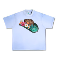 Grape Ice cowboy hat Urban Heavy Tee - AdoDesignShop