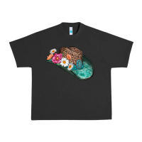 Pigment Black cowboy hat Urban Heavy Tee - AdoDesignShop