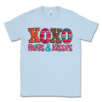 Dusty Blue xoxo hugs and kisses Classic Tee - Jasminsmagicworld