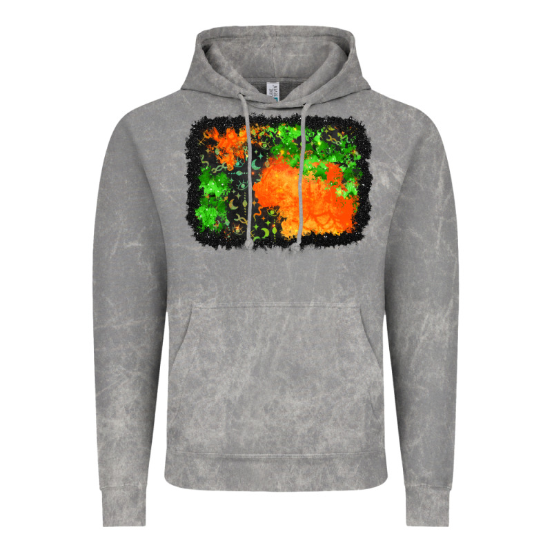 Halloween Mystic Symbol Background Vintage Hoodie by BundleAndBundleShop | Teevron