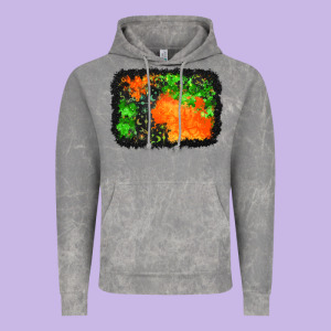 Halloween Mystic Symbol Background Vintage Hoodie Designed By Bundleandbundleshop