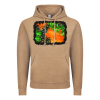 Vintage Coffee halloween mystic symbol background Vintage Hoodie - BundleAndBundleShop