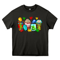 Asphalt autism coffee cups Heavy Core Tee - Zillion Design Studio