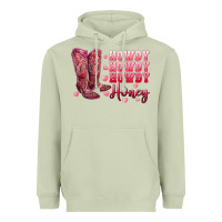 Matcha howdy howdy howdy honey with cowgirl boots Heavyweight Hoodie - RanaPortraitStore