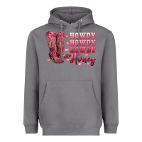 Storm howdy howdy howdy honey with cowgirl boots Heavyweight Hoodie - RanaPortraitStore