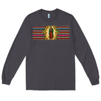 Smoke lady of Guadalupe  sunflower Long Sleeve Tee - JahusDesignShop