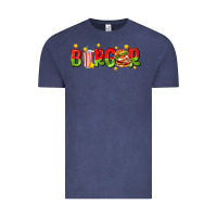 Vintage Denim burger with coke and stars Vintage Tee - AdoDesignShop