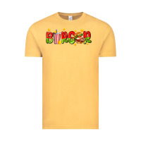Vintage Mustard burger with coke and stars Vintage Tee - AdoDesignShop