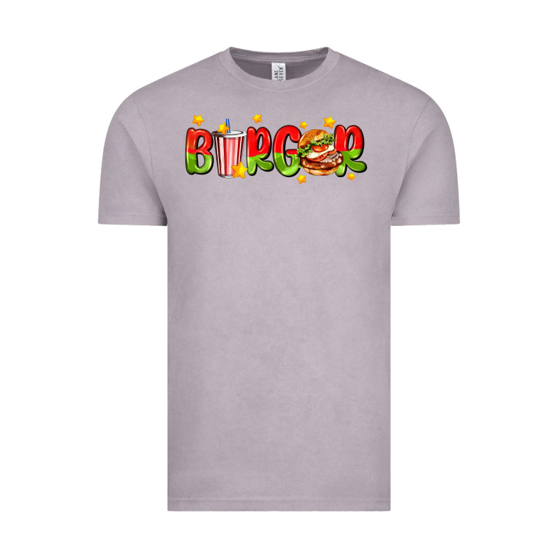 Burger With Coke And Stars Vintage Tee by AdoDesignShop | Teevron