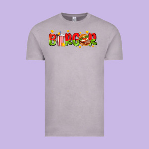 Burger With Coke And Stars Vintage Tee Designed By Adodesignshop
