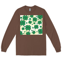 Chestnut st patrick clover Long Sleeve Tee - MaliasSmallBusiness