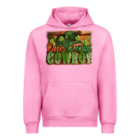 Fuchsia Pink One lucky Cowboy St. Patrick's Day Urban Hoodie - CowGirlArtShop
