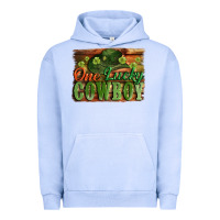Pigment Grape Ice One lucky Cowboy St. Patrick's Day Urban Hoodie - CowGirlArtShop