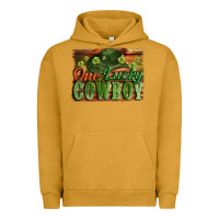 Pigment Peanut Butter One lucky Cowboy St. Patrick's Day Urban Hoodie - CowGirlArtShop