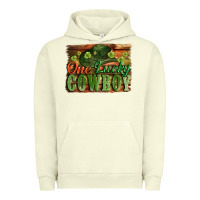 Pigment Pistachio One lucky Cowboy St. Patrick's Day Urban Hoodie - CowGirlArtShop