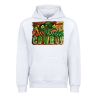 White One lucky Cowboy St. Patrick's Day Urban Hoodie - CowGirlArtShop