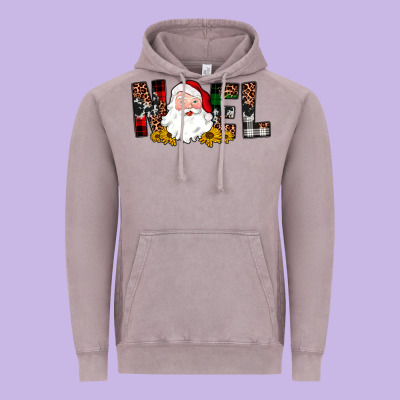Santa Noel Vintage Hoodie Designed By Jahusdesignshop