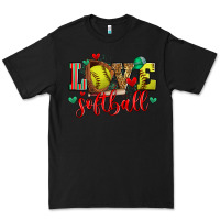 Black love softball Premium Tee - Zillion Design Studio