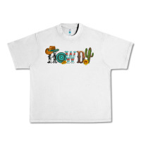 Lunar Rock howdy with cowboy hat and cactus Urban Heavy Tee - Artiststas