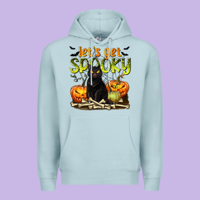 Let's Get Spooky Premium Hoodie Designed By Texasbilliewilder