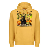 Mustard Let's Get Spooky Premium Hoodie - texasbilliewilder