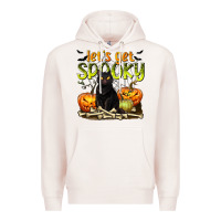 Pale Pink Let's Get Spooky Premium Hoodie - texasbilliewilder