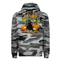 Slate Camo Let's Get Spooky Premium Hoodie - texasbilliewilder