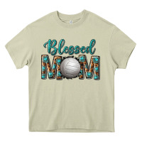 Mossy western blessed mom with volleyball Heavy Core Tee - texasbilliewilder