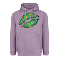 Lavender St. Patricks Day Green Lips Heavyweight Hoodie - Bettercallsaul