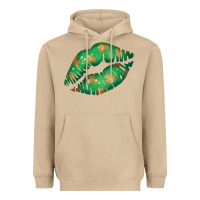 Mushroom St. Patricks Day Green Lips Heavyweight Hoodie - Bettercallsaul