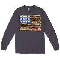 Smoke baseball ballgame Long Sleeve Tee - MaliasSmallBusiness