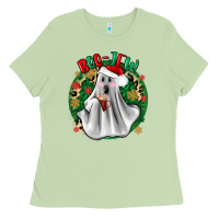 Matcha ghost dead inside but it’s christmas boojee Ladies Tee - Zillion Design Studio