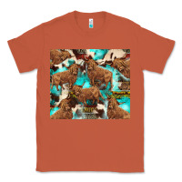 Copper astec cowhide highlands cow Classic Tee - BarkalooDesign