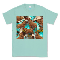 Seafoam astec cowhide highlands cow Classic Tee - BarkalooDesign