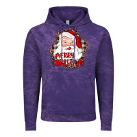 Cloud Purple merry christmas santa Vintage Hoodie - JahusDesignShop