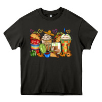 Asphalt tacos coffee cups Heavy Core Tee - Zillion Design Studio