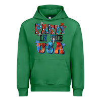 Emerald Party in the usa 4th of july Urban Hoodie - CowGirlArtShop