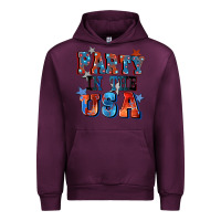 Mauve Wine Party in the usa 4th of july Urban Hoodie - CowGirlArtShop