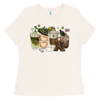Bone coffee cups army Ladies Tee - texasbilliewilder
