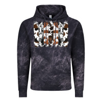 Cloud Black cowhide brushstrokes Vintage Hoodie - RanaPortraitStore