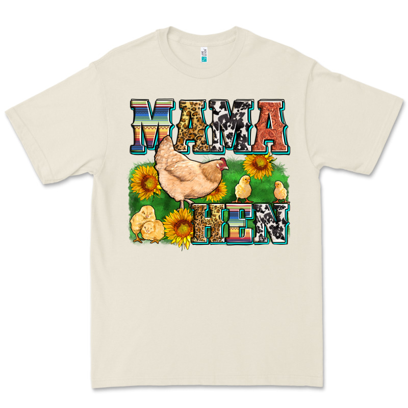 Mama Hen Premium Tee by Zillion Design Studio | Teevron