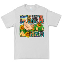 Dove Grey mama hen Premium Tee - Zillion Design Studio