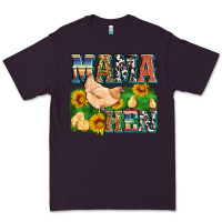 Plum mama hen Premium Tee - Zillion Design Studio