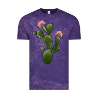 Cloud Purple cactus 2 Vintage Tee - JahusDesignShop