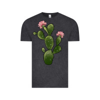 Vintage Black cactus 2 Vintage Tee - JahusDesignShop