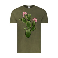 Vintage Olive cactus 2 Vintage Tee - JahusDesignShop