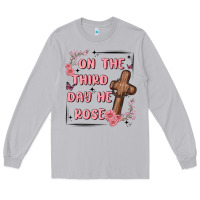 Moon Dust on the third day  he rose Long Sleeve Tee - MaliasSmallBusiness
