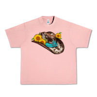 Salmon cowboy hat Urban Heavy Tee - AdoDesignShop