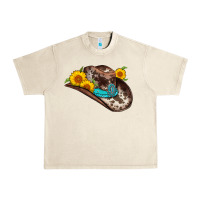 Sandshell cowboy hat Urban Heavy Tee - AdoDesignShop